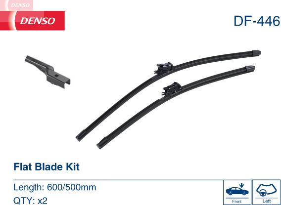 Denso DF-446 - Щітка склоочисника autozip.com.ua