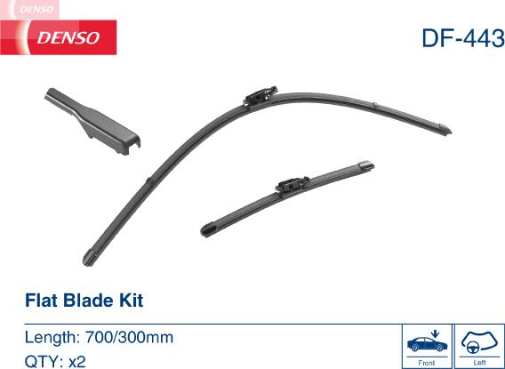 Denso DF-443 - Щітка склоочисника autozip.com.ua