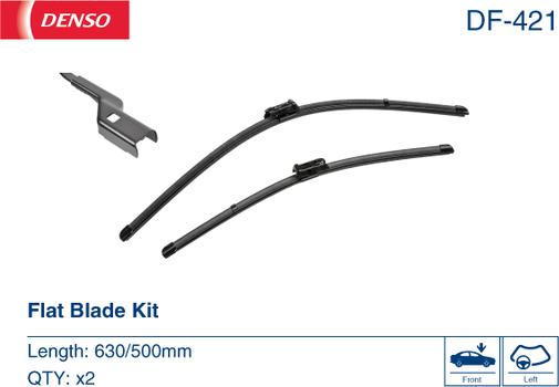 Denso DF-421 - Щітка склоочисника autozip.com.ua