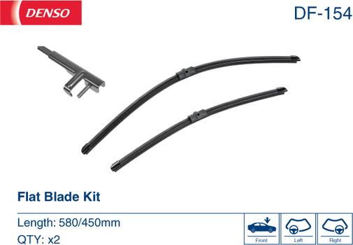 Denso DF-154 - Щітка склоочисника autozip.com.ua