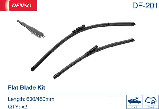 Denso DF-201 - Щітка склоочисника autozip.com.ua