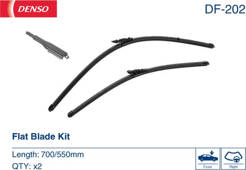 Denso DF-202 - Щітка склоочисника autozip.com.ua