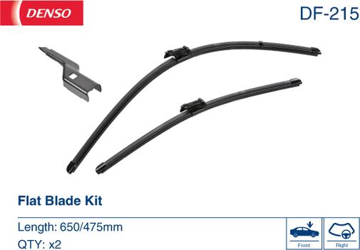 Denso DF-215 - Щітка склоочисника autozip.com.ua