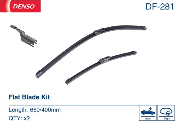 Denso DF-281 - Щітка склоочисника autozip.com.ua