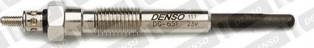 Denso DG-651 - Свічка розжарювання autozip.com.ua