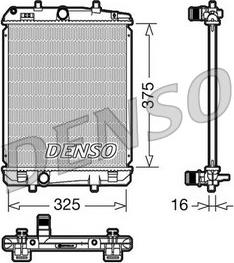 Denso DRM50040 - Радіатор, охолодження двигуна autozip.com.ua