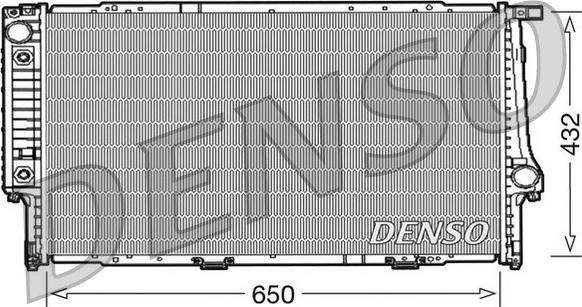 Denso DRM05062 - Радіатор, охолодження двигуна autozip.com.ua