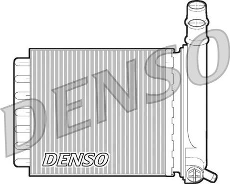 Denso DRR07007 - Теплообмінник, опалення салону autozip.com.ua