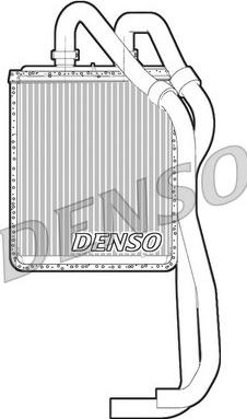 Denso DRR12021 - Теплообмінник, опалення салону autozip.com.ua