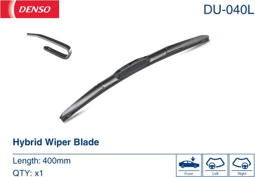 Denso DU-040L - Щітка склоочисника autozip.com.ua