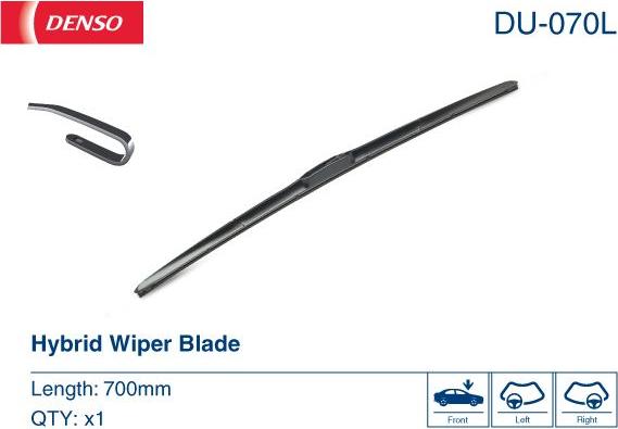 Denso DU-070L - Щітка склоочисника autozip.com.ua