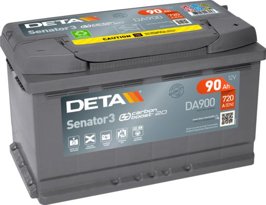 DETA DA900 - Стартерна акумуляторна батарея, АКБ autozip.com.ua