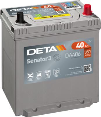 DETA DA406 - Стартерна акумуляторна батарея, АКБ autozip.com.ua