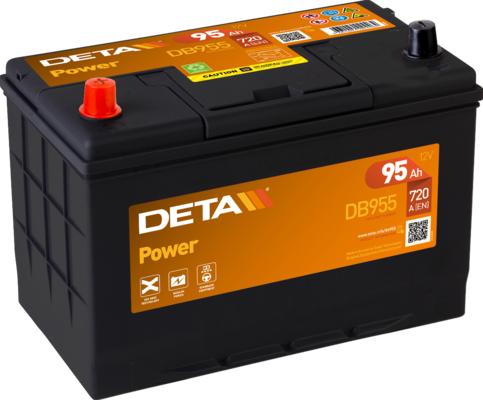DETA DB955 - Стартерна акумуляторна батарея, АКБ autozip.com.ua