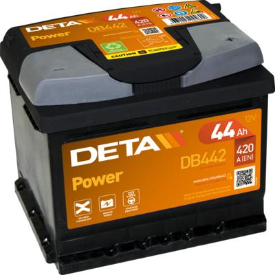 DETA DB442 - Стартерна акумуляторна батарея, АКБ autozip.com.ua