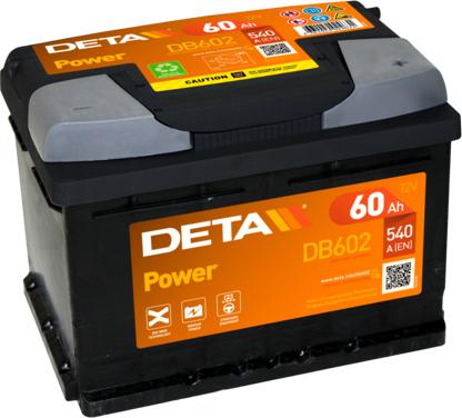 DETA DB602 - Стартерна акумуляторна батарея, АКБ autozip.com.ua