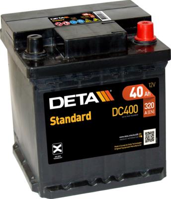 DETA DC400 - Стартерна акумуляторна батарея, АКБ autozip.com.ua