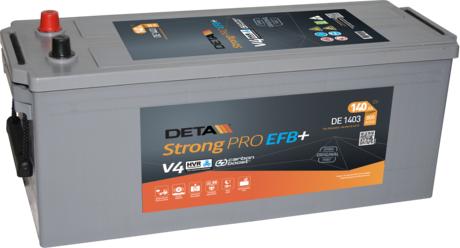 DETA DE1403 - Стартерна акумуляторна батарея, АКБ autozip.com.ua