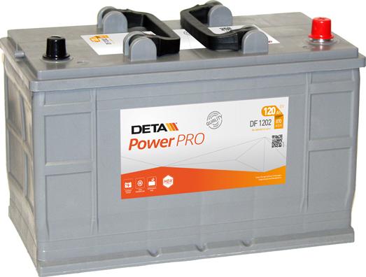 DETA DF1202 - Стартерна акумуляторна батарея, АКБ autozip.com.ua