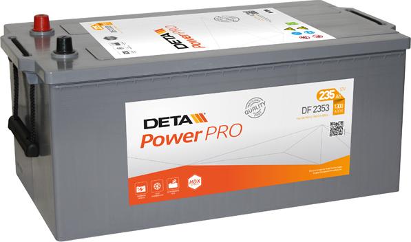 DETA DF2353 - Стартерна акумуляторна батарея, АКБ autozip.com.ua