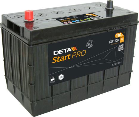 DETA DG110B - Стартерна акумуляторна батарея, АКБ autozip.com.ua
