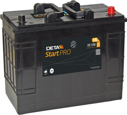 DETA DG1250 - Стартерна акумуляторна батарея, АКБ autozip.com.ua