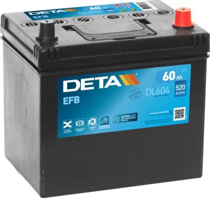 DETA DL604 - Стартерна акумуляторна батарея, АКБ autozip.com.ua