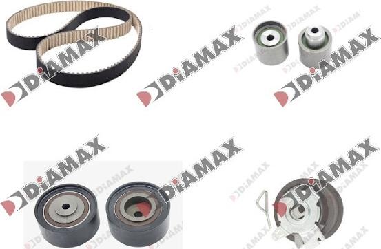 Diamax A6017 - Комплект ременя ГРМ autozip.com.ua