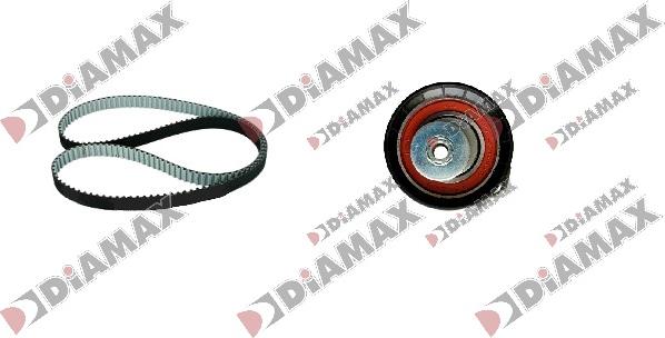 Diamax A6071 - Комплект ременя ГРМ autozip.com.ua