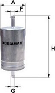Diamax DF3265 - Паливний фільтр autozip.com.ua