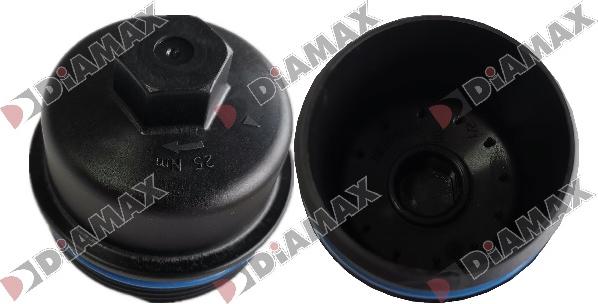 Diamax DL06001 - Кришка, корпус масляного фільтра autozip.com.ua