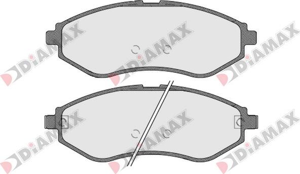 Remsa PCA098602 - Гальмівні колодки, дискові гальма autozip.com.ua