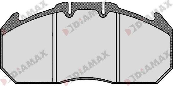 Diamax N09031 - Гальмівні колодки, дискові гальма autozip.com.ua