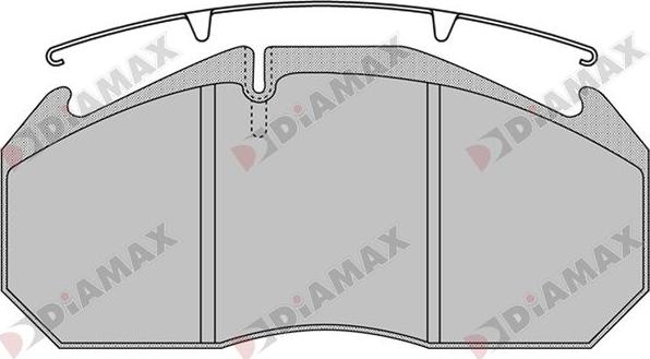 Diamax N09346 - Гальмівні колодки, дискові гальма autozip.com.ua