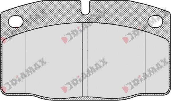 Diamax N09200 - Гальмівні колодки, дискові гальма autozip.com.ua