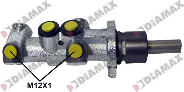 Diamax N04557 - Головний гальмівний циліндр autozip.com.ua