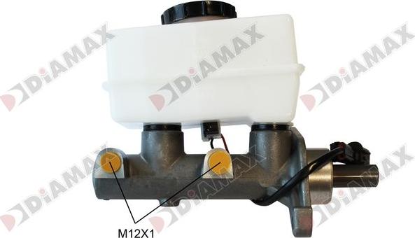 Diamax N04602 - Головний гальмівний циліндр autozip.com.ua