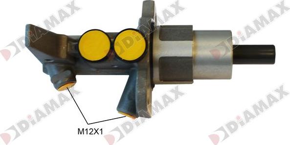 Diamax N04627 - Головний гальмівний циліндр autozip.com.ua