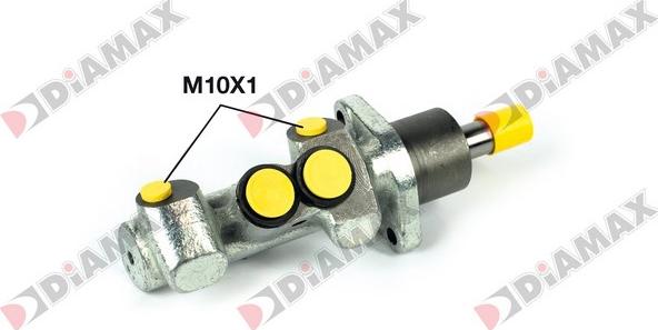 Diamax N04098 - Головний гальмівний циліндр autozip.com.ua