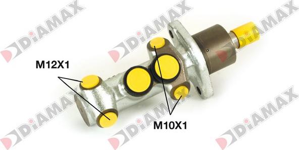 Diamax N04040 - Головний гальмівний циліндр autozip.com.ua