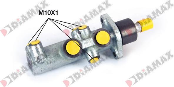 Diamax N04059 - Головний гальмівний циліндр autozip.com.ua