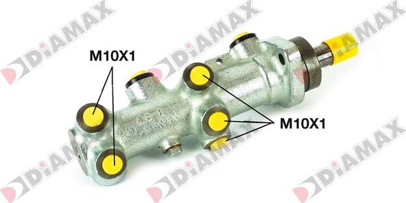 Diamax N04023 - Головний гальмівний циліндр autozip.com.ua