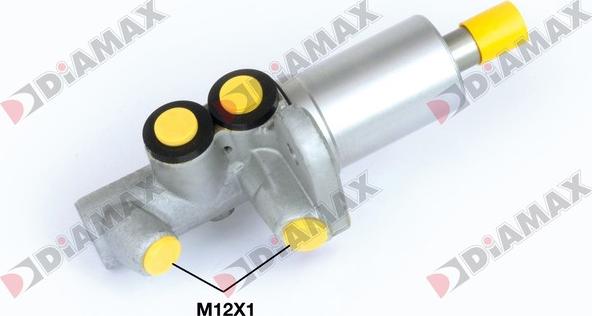 Diamax N04162 - Головний гальмівний циліндр autozip.com.ua