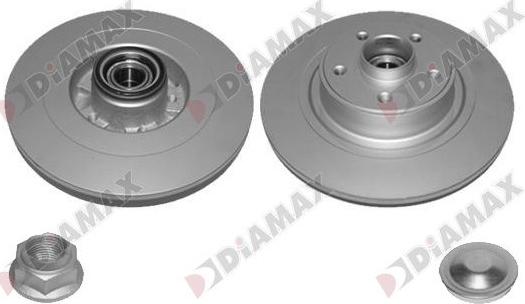 Diamax N08737RAP - Гальмівний диск autozip.com.ua