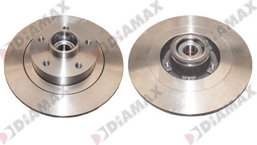 Diamax N7089RA - Гальмівний диск autozip.com.ua