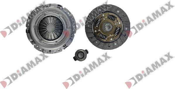 Diamax T5058K3 - Комплект зчеплення autozip.com.ua