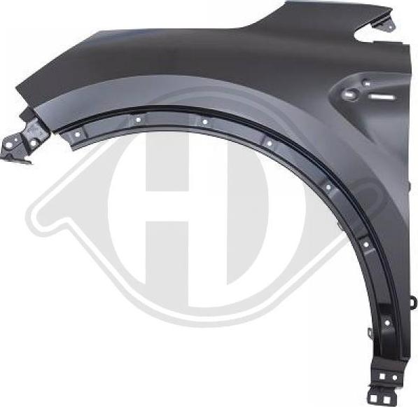 Diederichs 4407007 - Крило autozip.com.ua