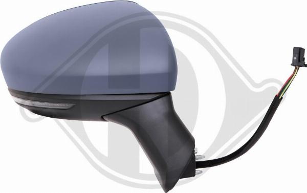 Diederichs 4407124 - Зовнішнє дзеркало autozip.com.ua