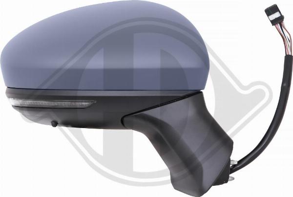 Diederichs 4407324 - Зовнішнє дзеркало autozip.com.ua