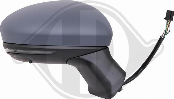 Diederichs 4407224 - Зовнішнє дзеркало autozip.com.ua